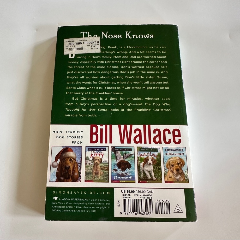 'The Dog Who Thought He Was Santa' Book - Picture 2 of 5